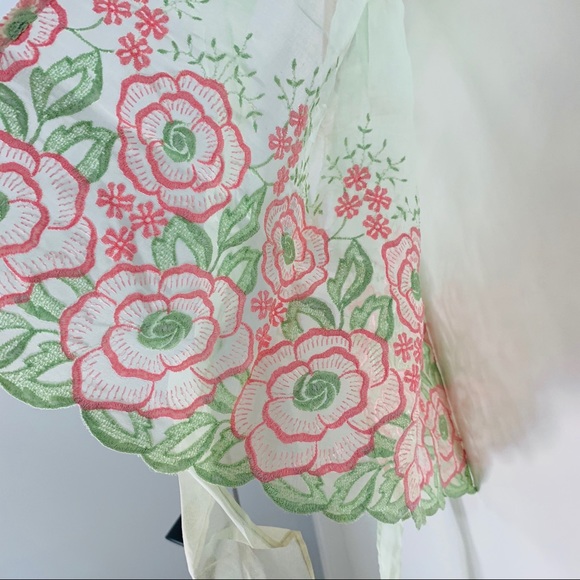 VINTAGE Floral Apron - Picture 2 of 5